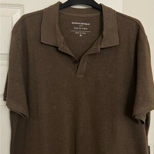 Banana Republic Slim Fit Short Sleeve Polo